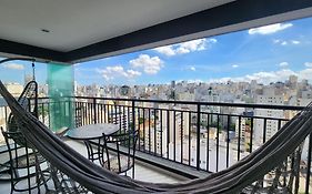 Flat Com Vista Incrivel Em Condominio De Luxo